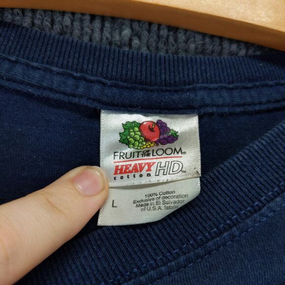 FedEx Federal Express March of Dimes Pullover Sweatshirt Size L Blue Logo - Picture 10 of 10